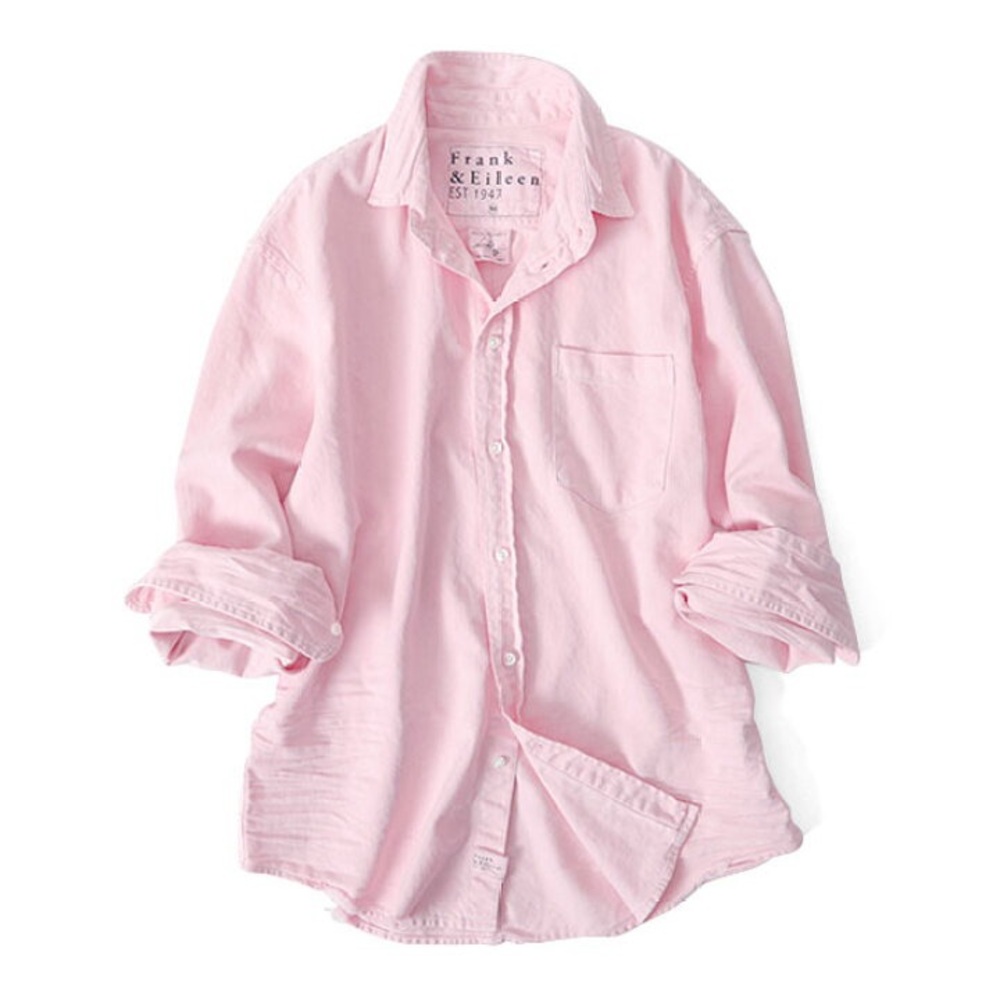 Frank & Eileen Men’s Luke Lightweight Button-Up Casual Shirt in 100% cotton - Picture 1 of 14